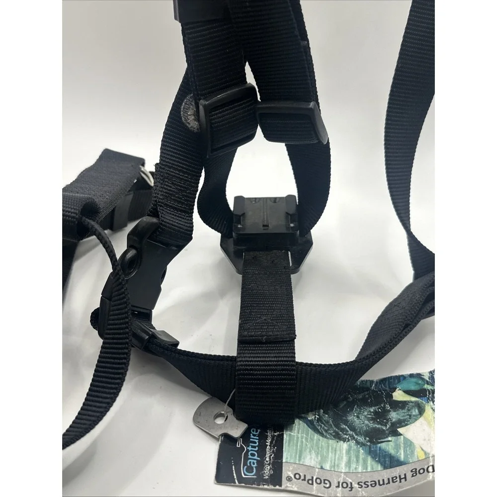 2 Capture Your Hunt Adjustable Dog Harness For GoPro - Large Dogs - NEW
